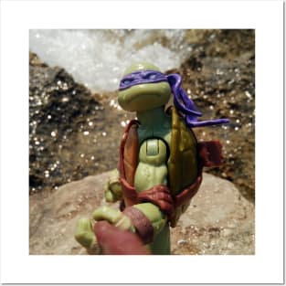 n3rdp8rn 18 -  toy photography – turtles – don – selfie Posters and Art